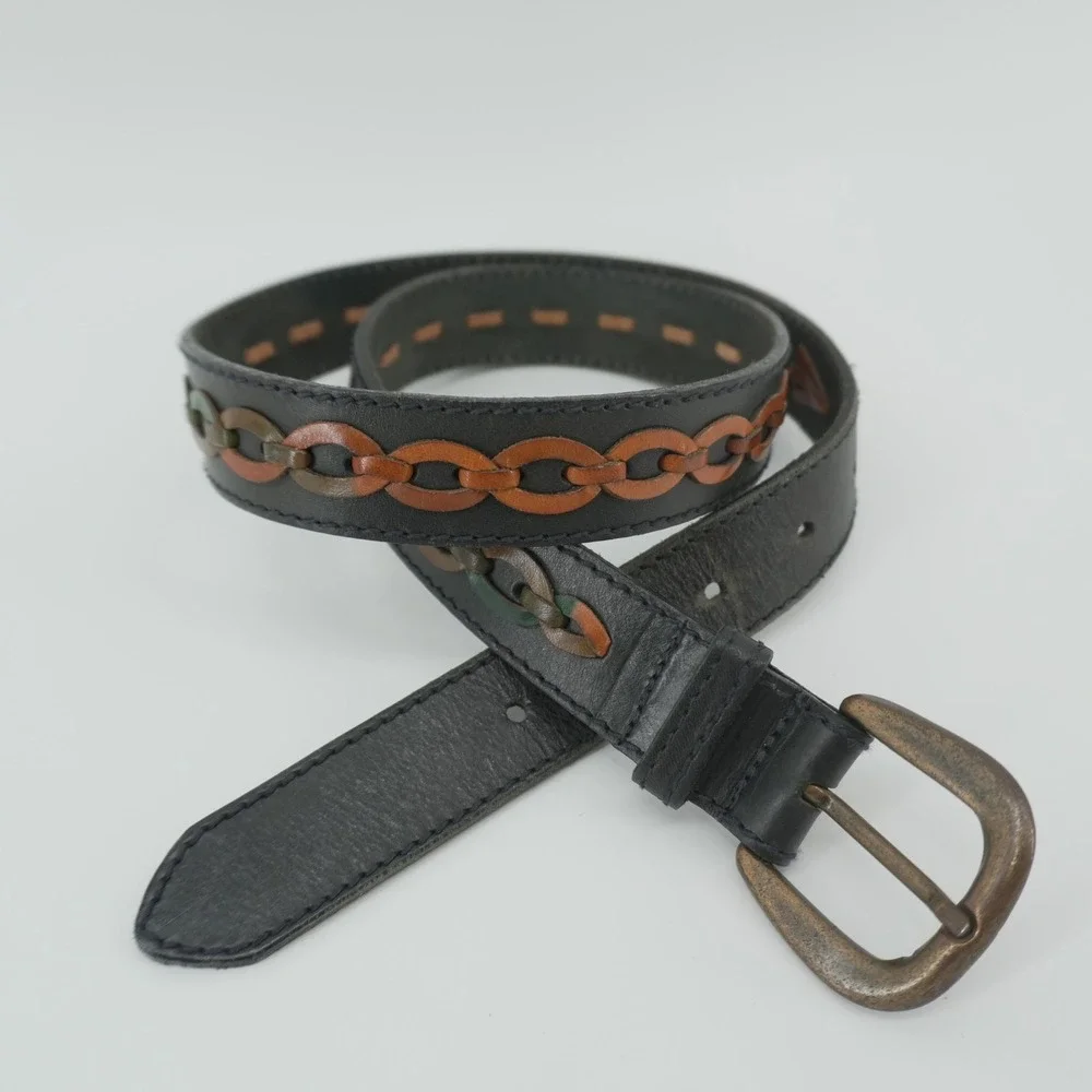 Echo Leather Belt Women Large 32